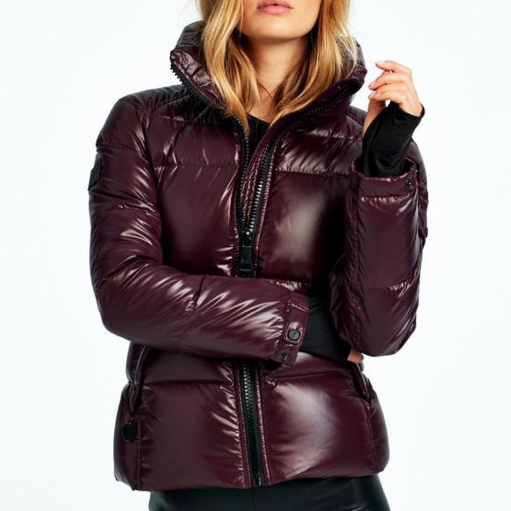SAM. Freestyle Puffer Coat - Bordeaux